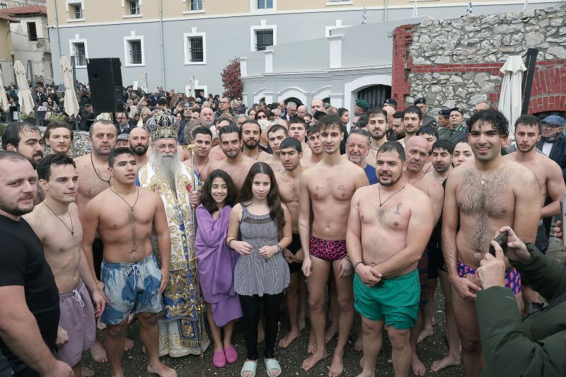 Τα Άγια Θεοφάνεια στην Ιερά Μητρόπολη Δράμας